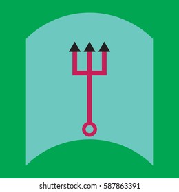 flat vector icon design collection sea hook