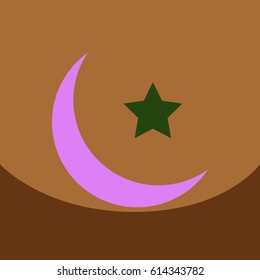 flat vector icon design collection  ramadan festival