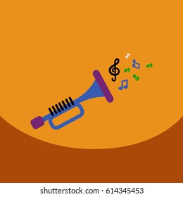 flat vector icon design collection  musical instrument