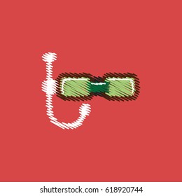 flat vector icon design collection underwater mask
