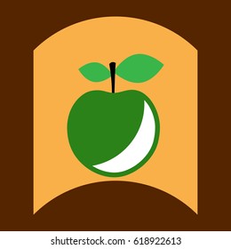 flat vector icon design collection delicious fruit