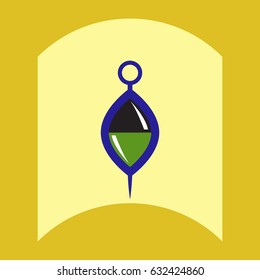 flat vector icon design collection sea hook