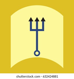flat vector icon design collection sea hook