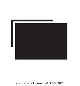 flat vector icon of electronic equipment
