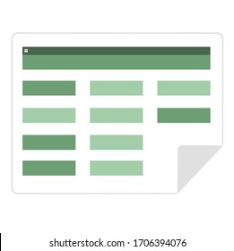 Excel Spreadsheet Icon Hd Stock Images Shutterstock