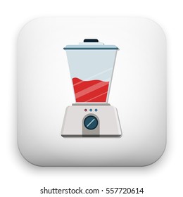 flat Vector icon - illustration of blender icon