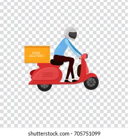 flat Vector icon - illustration of Delivery icon