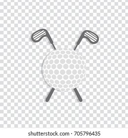 flat Vector icon - illustration of golf icon