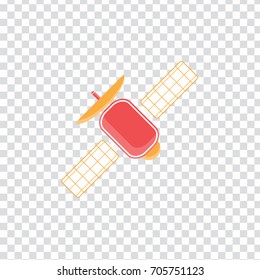 flat Vector icon - illustration of Satellite icon