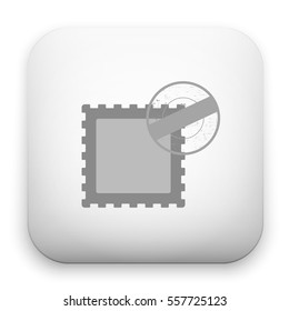 flat Vector icon - illustration of Stamp icon