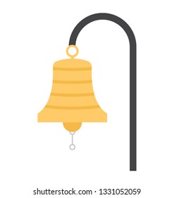 Flat vector icon of lamp.