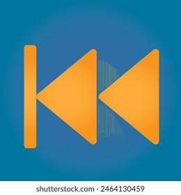 flat vector icon next arrow sign