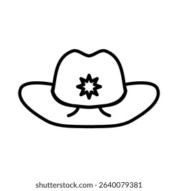 Flat vector icon representing 4th of July celebration in the USA, includes patriotic symbols and holiday elements.