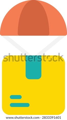 Flat vector icon representing the Creator Economy concept tailored for dropshipping and online business applications.
