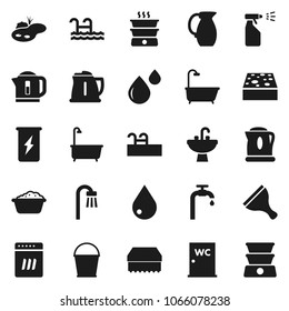 Cleaning Line Icons Set Modern Linear Stock Vector (Royalty Free ...