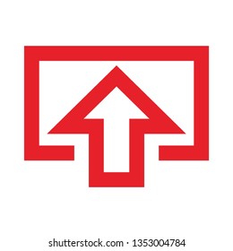 Flat vector icon - social media, favorites, share, arrow, redo, chain, network - Vector