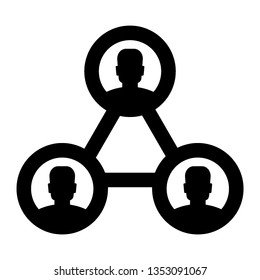 Flat vector icon - social media, favorites, share, arrow, redo, chain, network - Vector