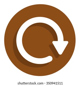 Flat vector icon for web design