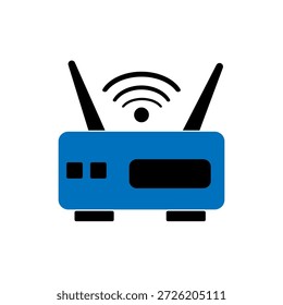 ícone de vetor plano do sinal de wifi