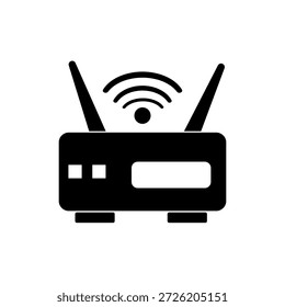 ícone de vetor plano do sinal de wifi