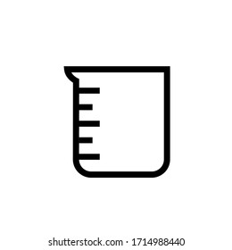 Flat vector icons of flasks with chemical liquids for experiments or with medicines for viruses. Vector illustration. A set of chemical test tube icons for medical applications and websites.