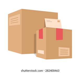 荷物 受け取り のイラスト素材 画像 ベクター画像 Shutterstock