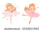 Flat vector illustration in children