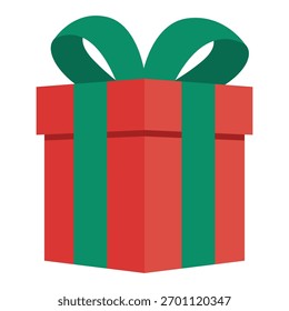 Flat vector illustration of colorful gift boxes with festive ribbons and patterns. Perfect for holiday designs, greeting cards, birthdays, decor, and New Year's projects.