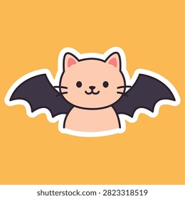 Flat vector illustration cute