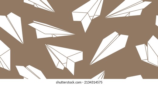 diseño de ilustración vectorial plana de plano de papel