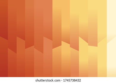 Flat vector illustration with geometric abstract shapes for banner flyer or website modern minimalist design