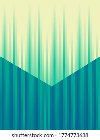 Flache Vektorgrafik mit geometrischen abstrakten Formen für Bannerflyer oder Website-Modernes minimalistisches Design