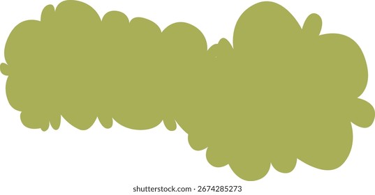 Ilustración vectorial plana de un árbol verde frondoso. Adecuado para gráficos forestales, escenas de la naturaleza, diseños ecológicos o conceptos ambientales.
