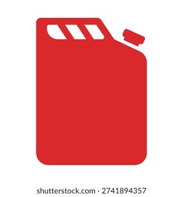 Flat Vector Illustration of a Red Gas Can with Nozzle – Fuel Storage Icon Design

A minimalist, flat design vector of a red gas can with a nozzle attached, ideal for fuel-related themes. Perfect for use in energy, transportation, or emergency preparedness designs.