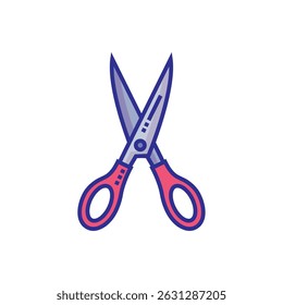 Flat Vector Illustration of School
