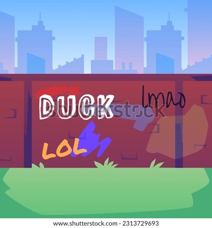 Similar – Image, Stock Photo Someone paints a picture
