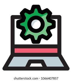 
Flat vector illustration of web development concept
