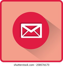 Flat vector letter icon