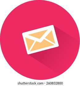 Flat vector letter icon