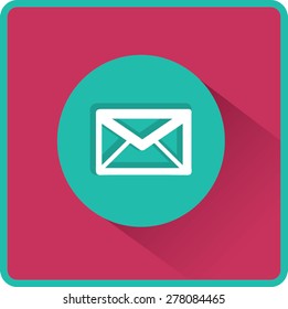 Flat vector letter icon
