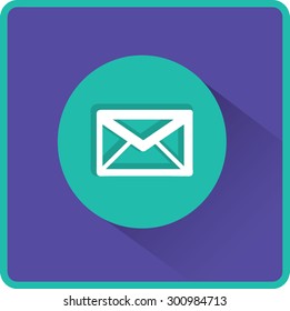 Flat vector letter icon