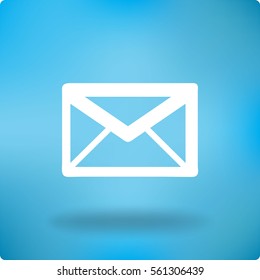 flat vector letter icon