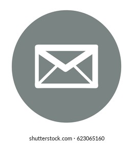 flat vector letter icon