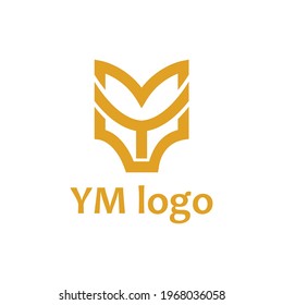 Flat vector logo design . Simple  abstract new vector logo design.