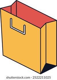 ilustração de loja de mercado de vetor plano