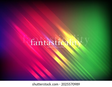 Flat vector. Minimal geometric background. Dynamic shapes composition. Eps10 vector.