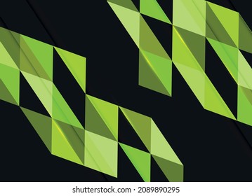 Flat vector. Minimal geometric background. Dynamic shapes composition. Eps10 vector.