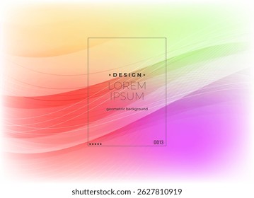 Vetor plano. Fundo geométrico mínimo. Composição de formas dinâmicas. Vetor Eps10.