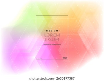 Vector plano. Fondo geométrico mínimo. Composición de Formas dinámicas. Vector Eps10.