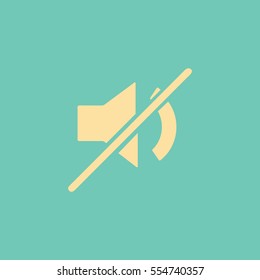 Flaches Vectormatursymbol